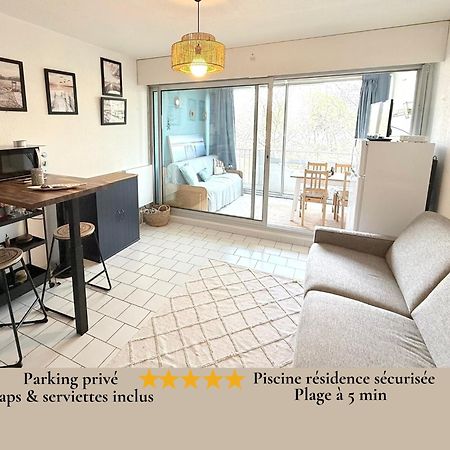 Appart Grande Motte Quartier Couchant - Parking - Balcon- Piscine - Plage 300M La Grande-Motte Exterior foto