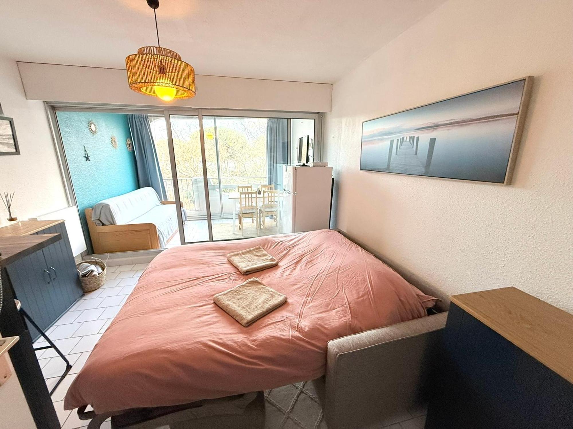 Appart Grande Motte Quartier Couchant - Parking - Balcon- Piscine - Plage 300M La Grande-Motte Exterior foto