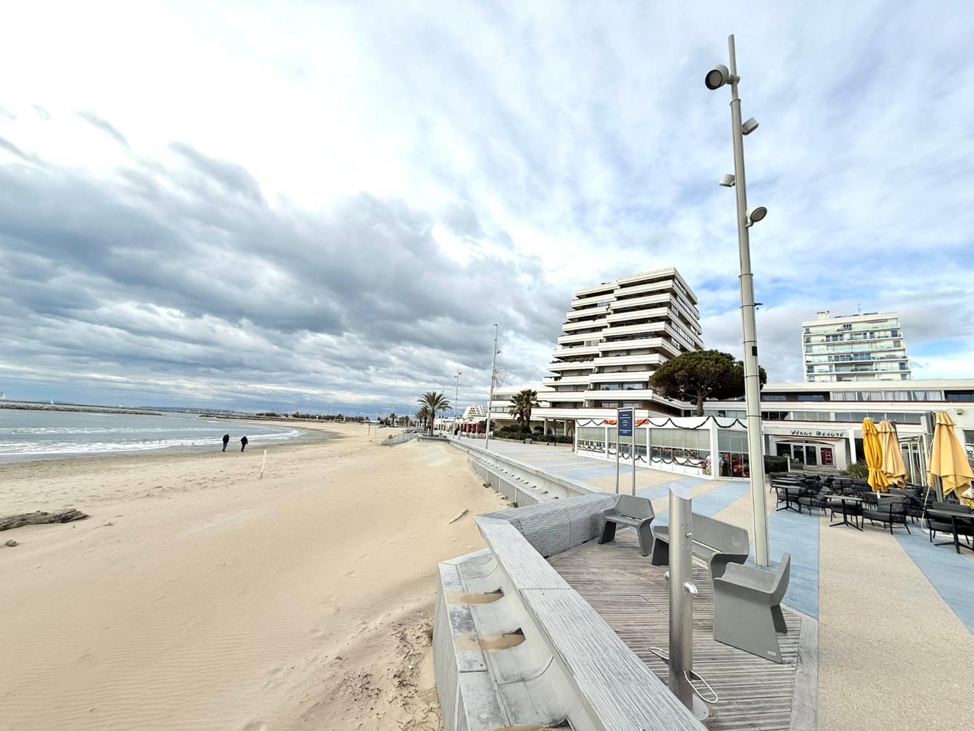 Appart Grande Motte Quartier Couchant - Parking - Balcon- Piscine - Plage 300M La Grande-Motte Exterior foto
