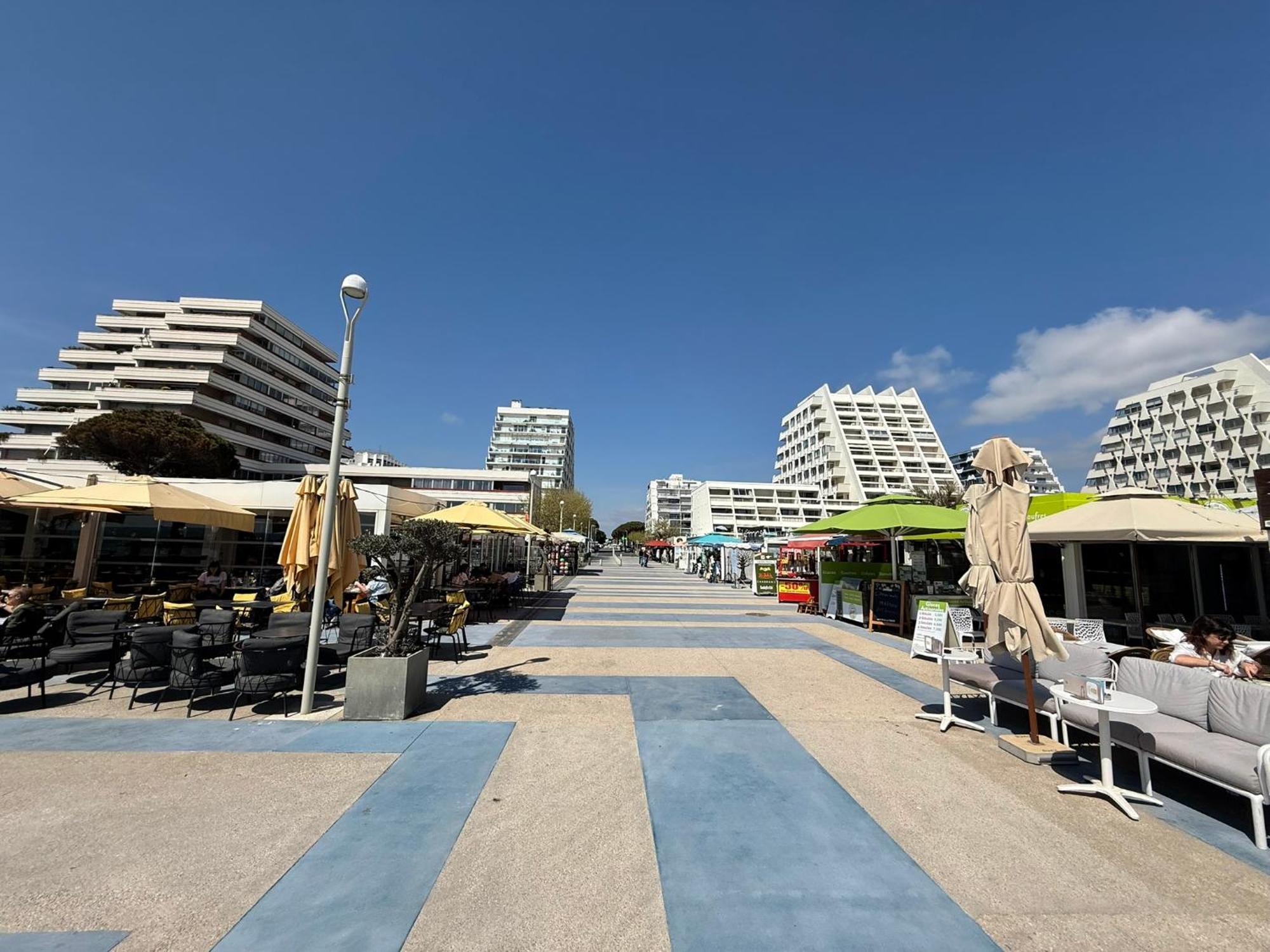 Appart Grande Motte Quartier Couchant - Parking - Balcon- Piscine - Plage 300M La Grande-Motte Exterior foto